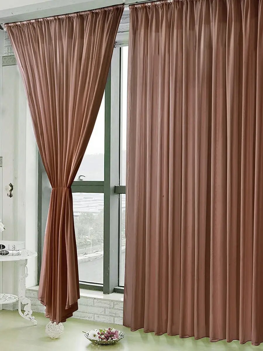 Тюль вуаль Shade 500x290 высота 290 см.