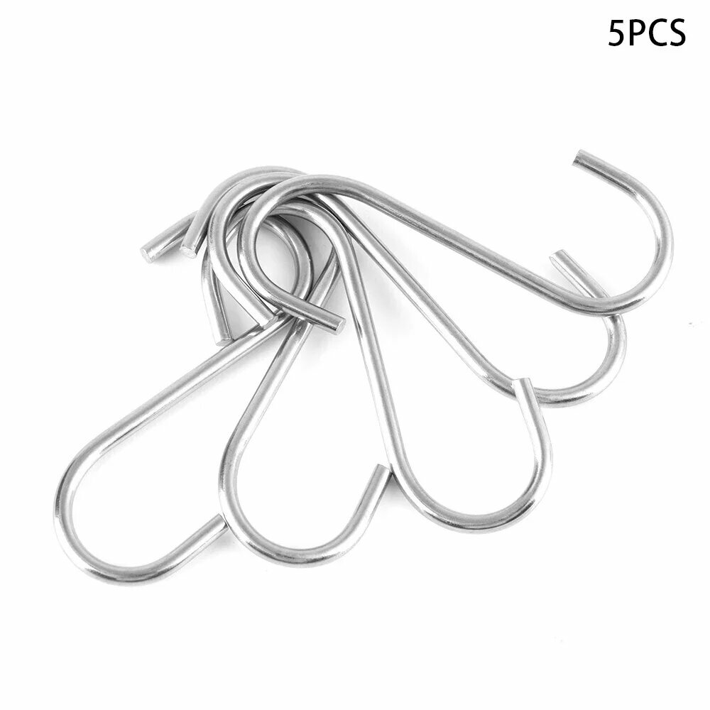Крючки S-образные из нержавеющей стали 5 шт 4.3cm