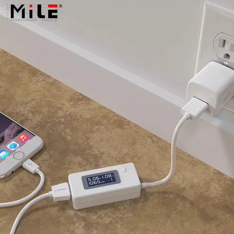 Изображение Измеритель емкости аккумулятора MILE, 1pcs