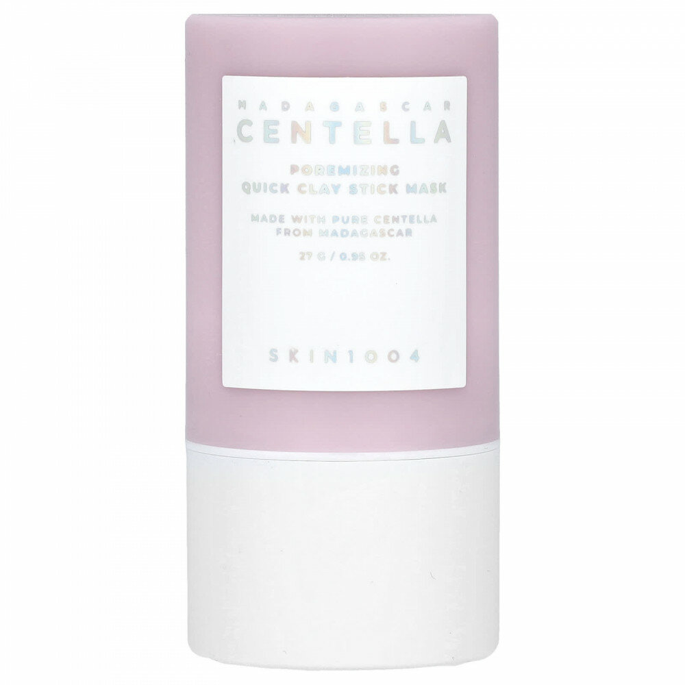 SKIN1004, Madagascar Centella, восстанавливающая маска с глиной, быстро очищающая, 27 г (0,95 унции)