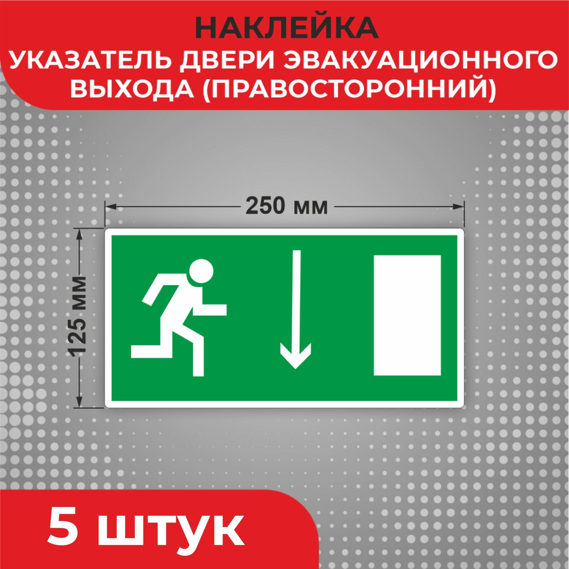 Знак наклейка Е09 