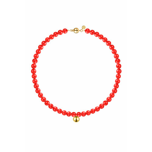 Бусы Chaika, длина 42 см, золотистый