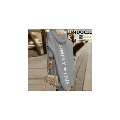 фото Свитер moocie, размер 3xl, , серый