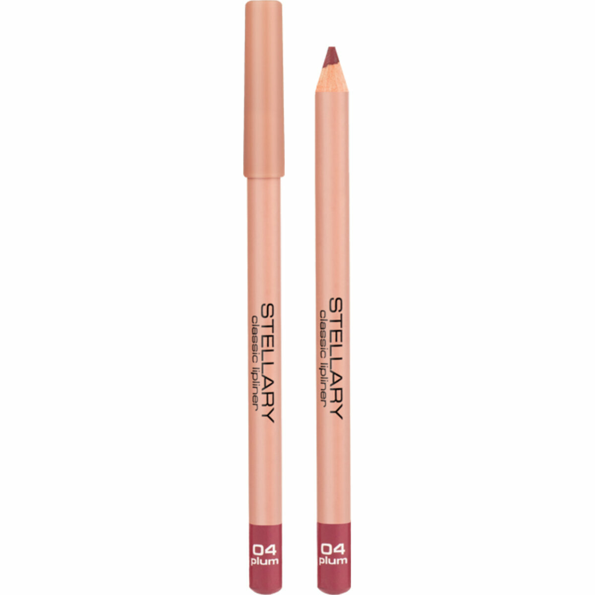 Карандаш для губ Stellary Lipliner, тон 04 Plum, 1,35 г