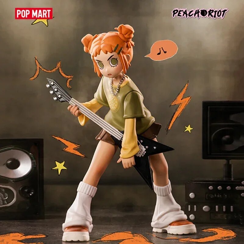 POP MART Peach Riot Rise Up Series фигурка Оранжевый, Lil lead