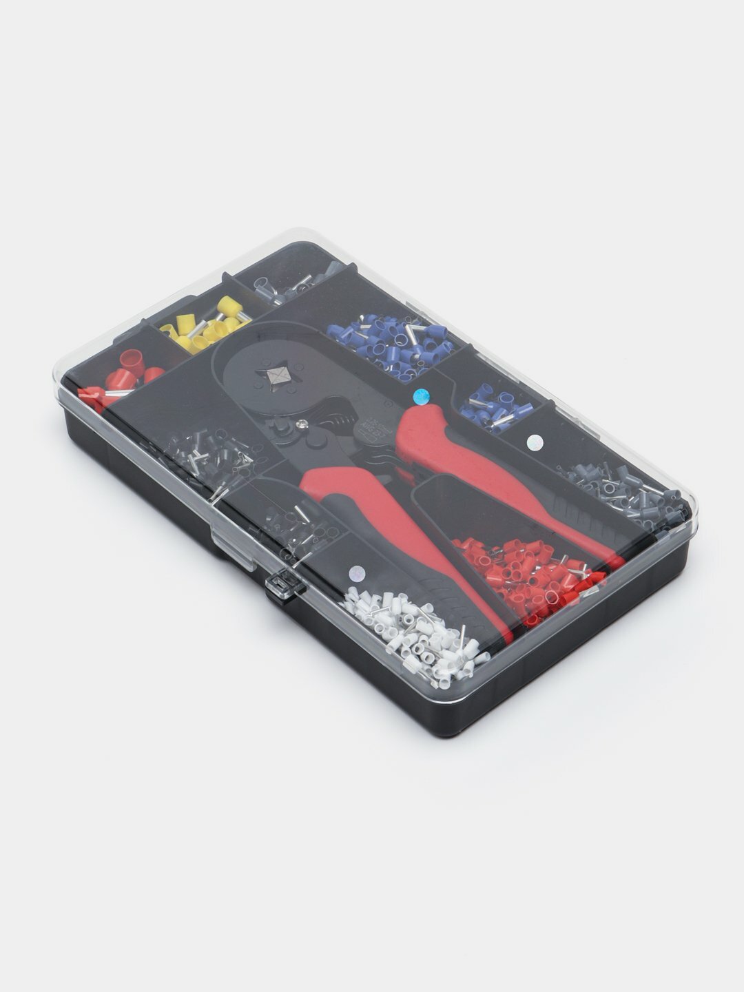 Пресс-клещи, набор зажимов для втулочных наконечников, 0,25 -10 мм — фото 1