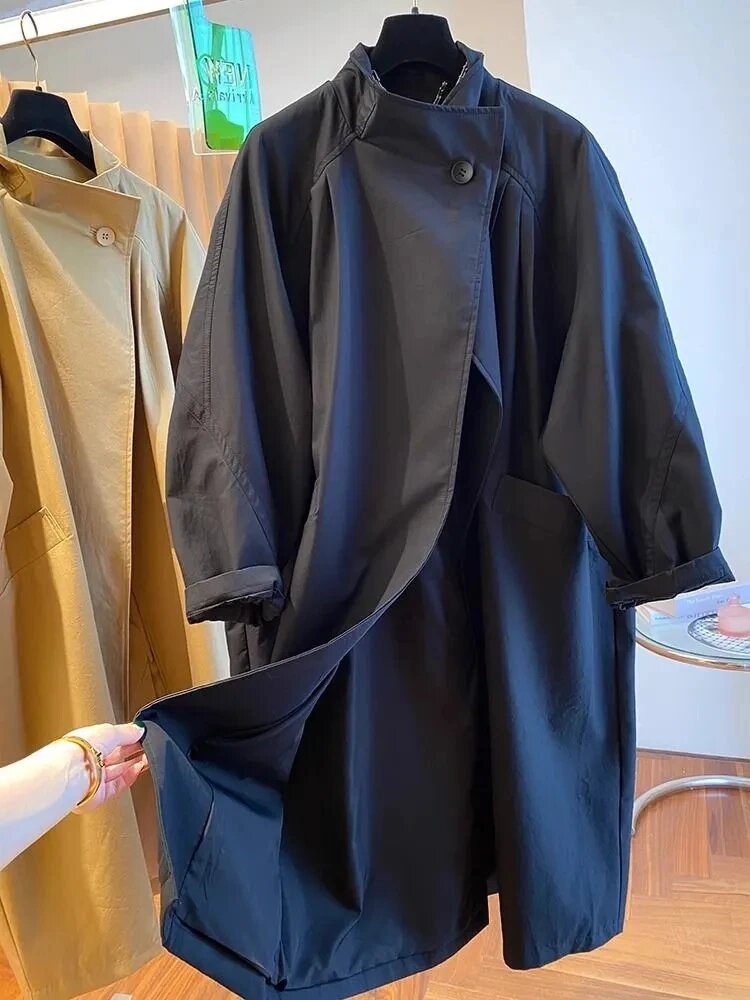 Тренчкот HUAPANGLSL, размер 3XL
