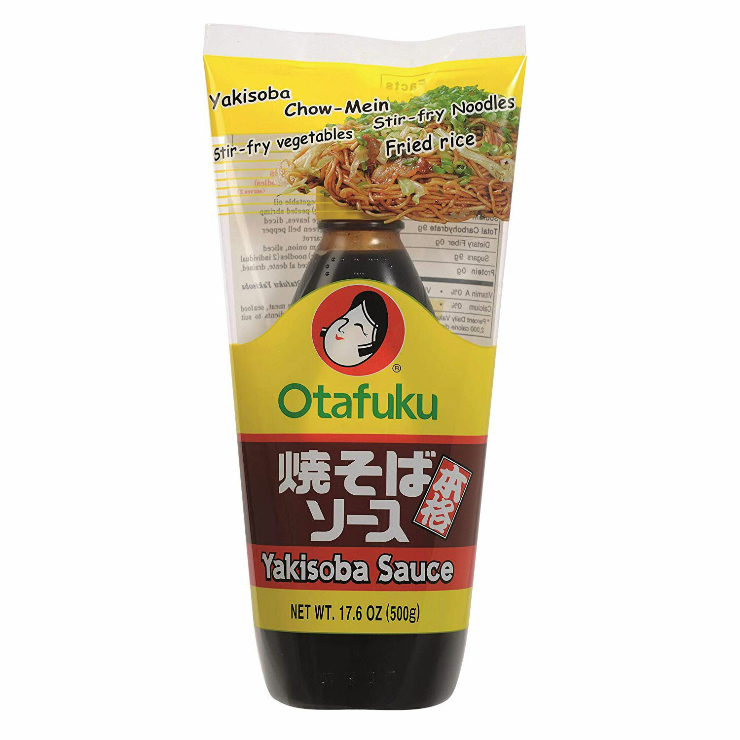 Соус Otafuku Отафуку для обжарки лапши Якисоба 500 г, Япония