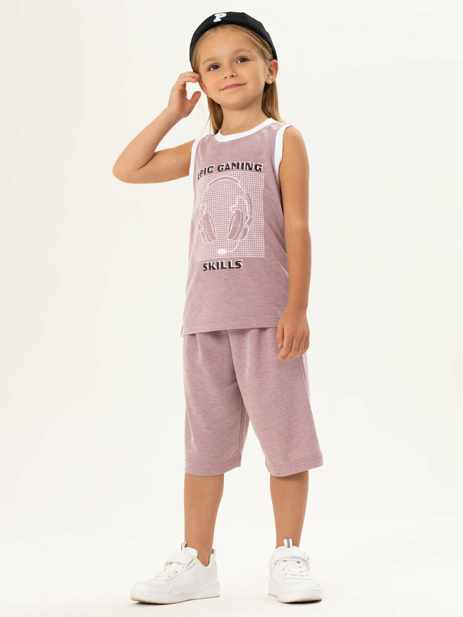 Костюм спортивный BANANCIAGA повседневный размер 152 кофейный