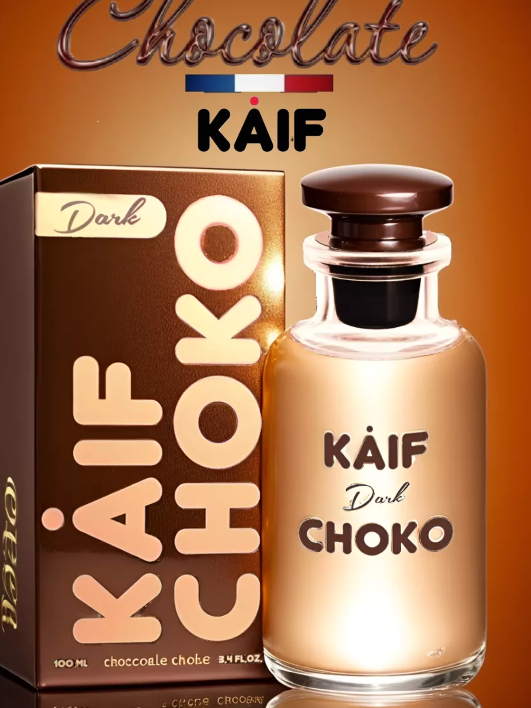 Парфюмерная вода каиф "Dark CHOKO", женская, восточно-фужерный, 100мл