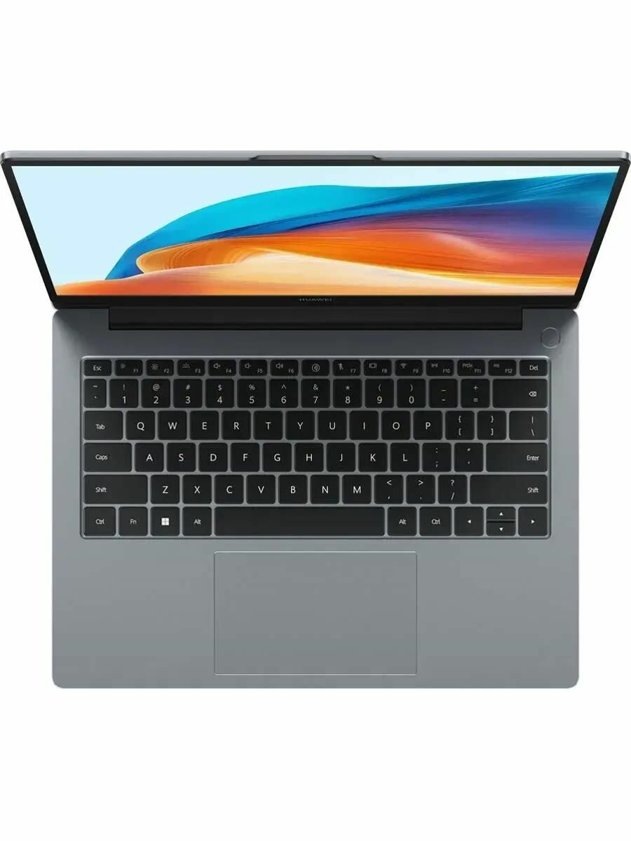 Ноутбук HUAWEI MATEBOOK D14, 14"/Intel Core i5-13420H/16 ГБ DDR4/512 ГБ SSD/Без системы, Серый (53014BSB)