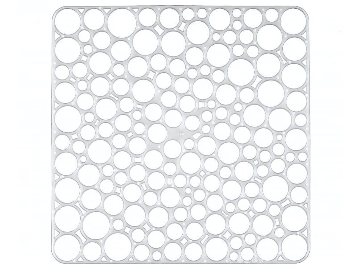 Решетка в мойку квадратная 30см полиэтилен для кухни и очистки