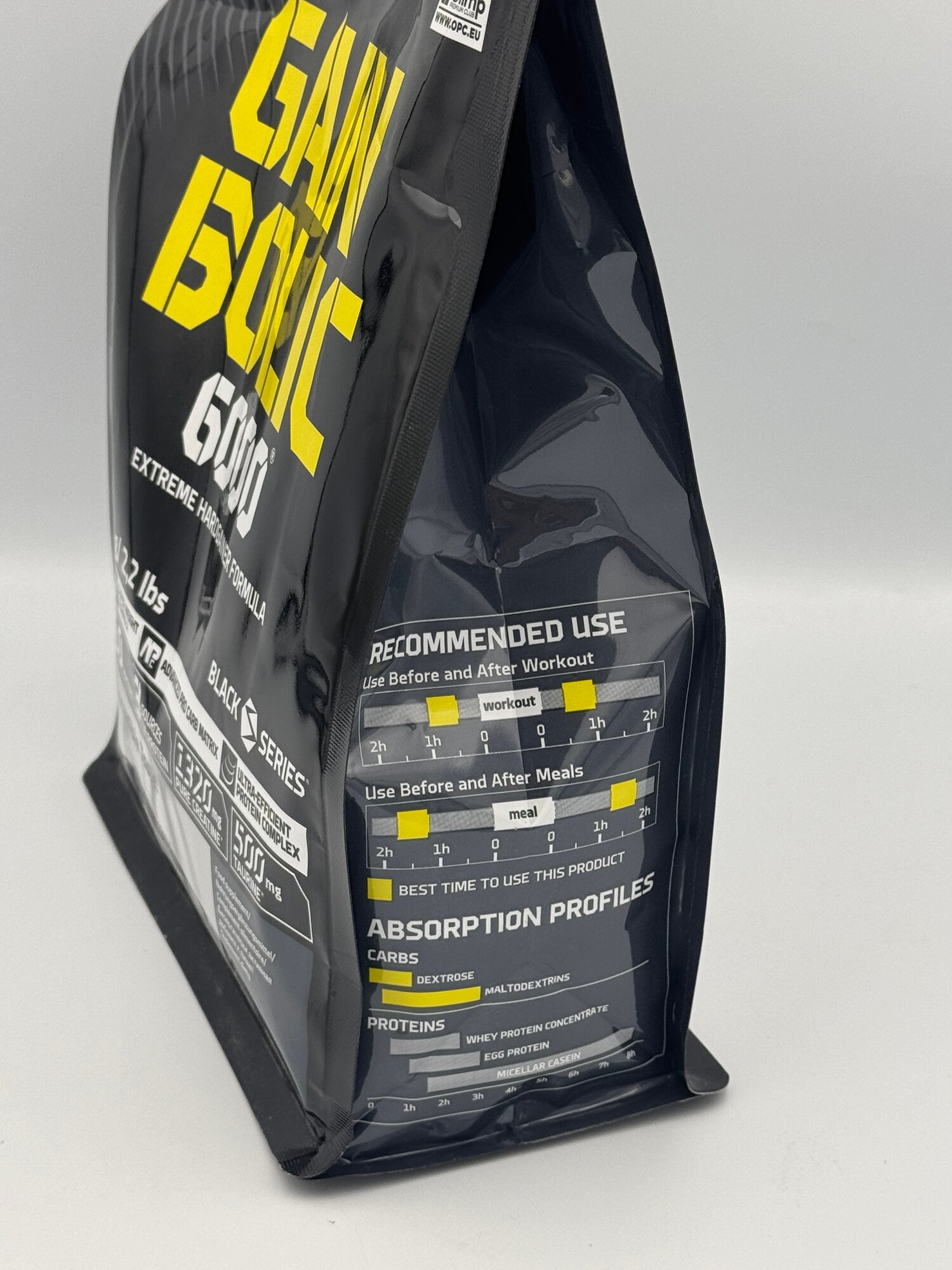 Гейнер Olimp GAIN BOLIC, для набора массы, 1 кг, Банан вкус, Banan — фото 1