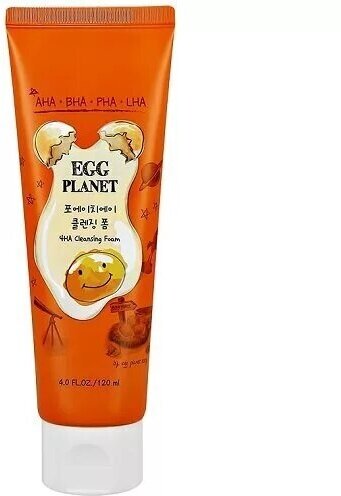 Пенка для умывания с кислотами [Daeng Gi Meo Ri] Egg Planet 4HA Cleansing Foam
