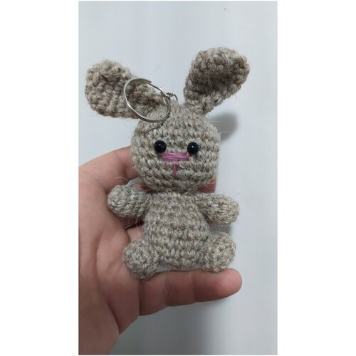 Брелок вязанный Кролик