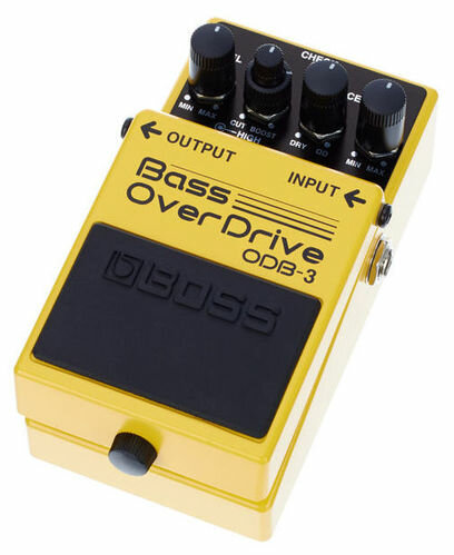Boss odb-3 bass overdrive педаль для бас гитары