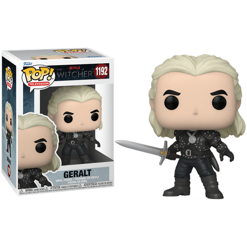 Фигурка Funko POP! Ведьмак Геральт, Сериал (Witcher Geralt, Netflix) фигурка funko pop vinyl mattel rock em sock em robot 51320 9 5 см