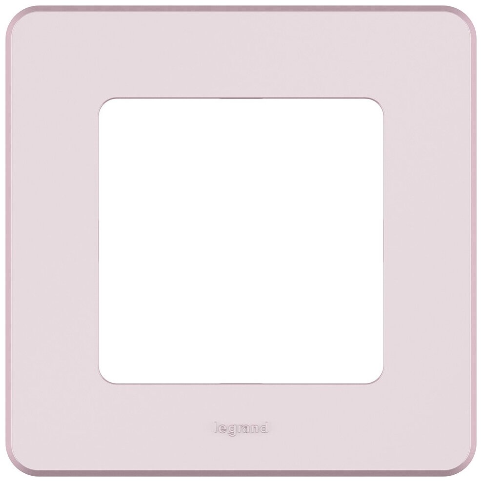 Рамка 1 пост INSPIRIA розовый | код 673934 | Legrand (7шт. в упак.)