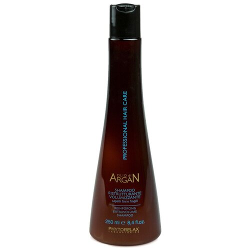 Phytorelax шампунь Argan укрепляющий и придающий объем, 250 мл