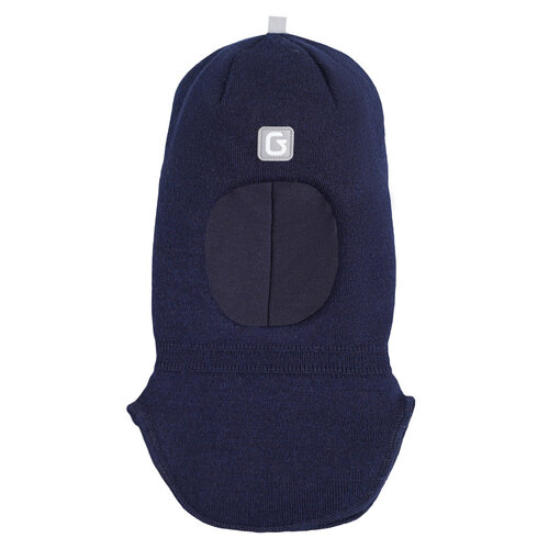 Шапка-шлем GUSTI демисезонная, подкладка, размер 48/50, синий