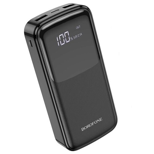Пауэр банк Borofone BJ17A с большой емкостью 20000 mAh LED дисплей с возможностью заряжать 2 устройства 159500₽