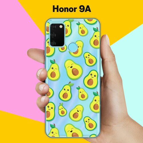 Силиконовый чехол Много авокадо на Honor 9A силиконовый чехол много авокадо на honor 8a pro