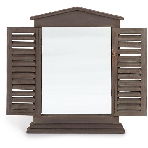 Зеркало садовое Secret de Maison Ajian (mod. PL08-35630) дерево, 46*5*59, Античный коричневый