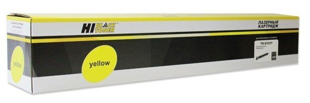 Картридж Hi-Black HB-TK-8335Y, желтый, 15000 страниц, совместимый для Kyocera TASKalfa 3252ci