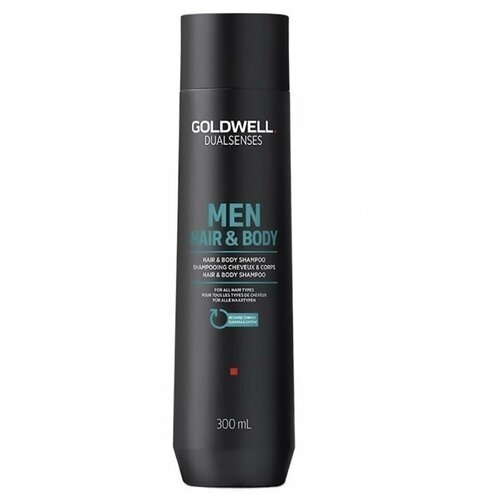 Goldwell Dualsenses For Men Hair&Body Shampoo - Шампунь для мужчин для волос и тела 300мл пена шампунь для волос и тела bonwelly foam shampoo for hair and body magic care 300 мл