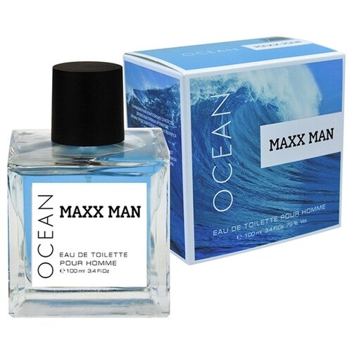 туалетная вода мужская maxx man ocean 100 мл VINCI туалетная вода Maxx Man Ocean, 100 мл, 200 г