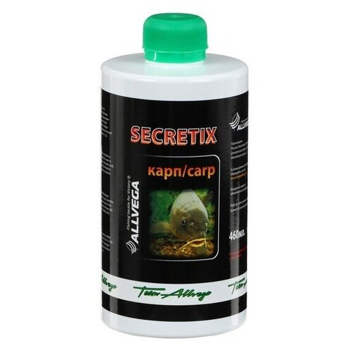 Ароматизатор жидкий ALLVEGA Secretix Carp, карп, 460 мл 9156245 ароматизатор жидкий allvega secretix carp 460мл карп