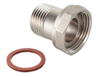 фото Полусгон Valtec VTr.613. N.0404 1/2"x1/2" прямой с накидной гайкой