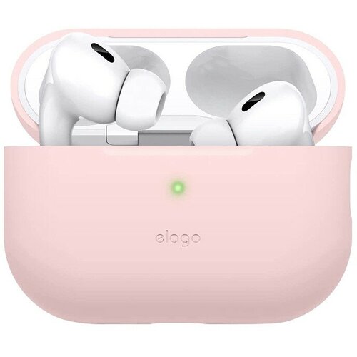 Чехол Elago Silicone case для AirPods Pro 2 (2022) Розовый (Lovely Pink)