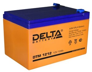 Аккумуляторная батарея DELTA Battery DTM 1212 12В 12 А·ч