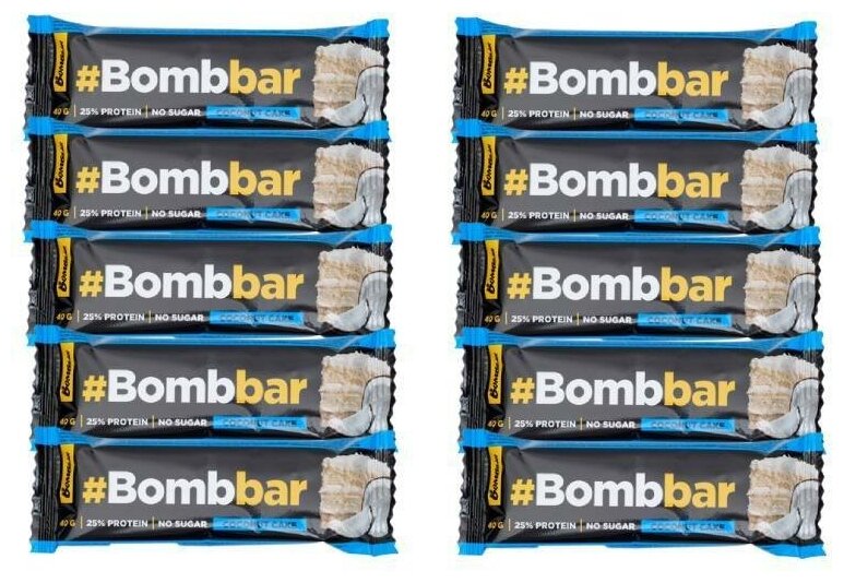 Bombbar      ,  10x40 ( ) /  protein bar    