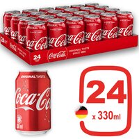 Газированный напиток Coca-Cola уп 24 шт ж/б 300 мл