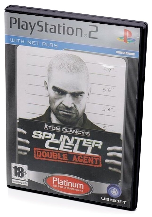 Игра Tom Clancy’s Splinter Cell: Double Agent Platinum для PlayStation 2