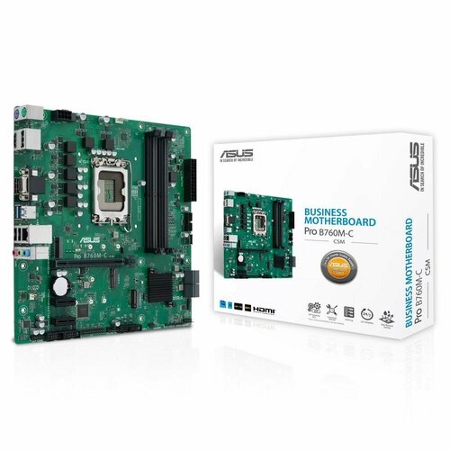 Материнская плата ASUS PRO B760M-C-CSM LGA1700 B760 USB32G1 DDR5 MB 1902800₽