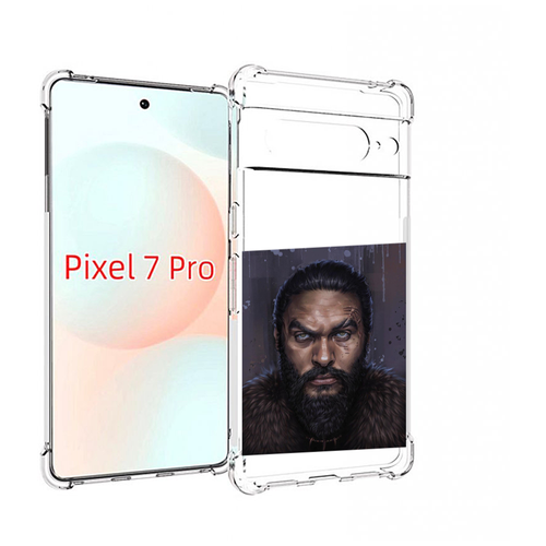 Чехол MyPads портрет-императора для Google Pixel 7 Pro задняя-панель-накладка-бампер