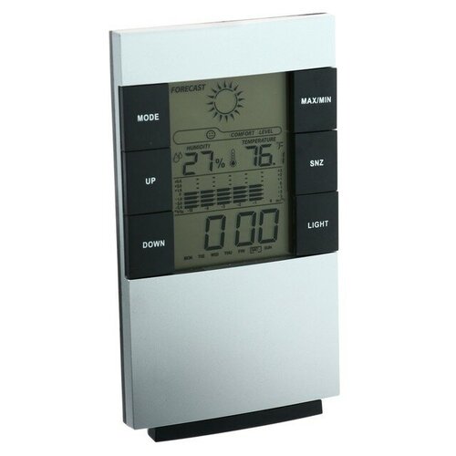 Метеостанция LuazON LB-01 подсветка серая 219700₽