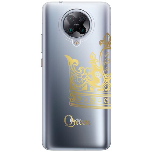 Силиконовый чехол с принтом True Queen для Xiaomi Redmi K30 Pro / Poco F2 Pro / Сяоми Редми К30 Про / Поко Ф2 Про гидрогелевая противоударная защитная пленка для xiaomi redmi k30 pro poco f2 pro сяоми редми k30 про поко f2 про