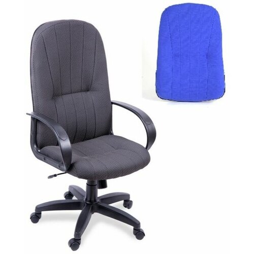 Кресло компьютерное Гармония спинкасиденье В-10 синий 12240₽