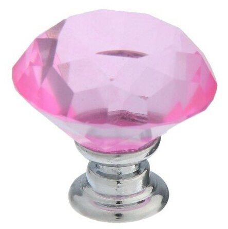 Ручка кнопка CAPPIO цвет розовый 