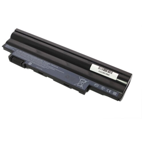 аккумулятор для ноутбука acer aspire one d255 d260 emachines 355 11 1v 2520mah черная Аккумуляторная батарея для ноутбука Acer Aspire One D255 D260 eMachines 355 350 5200mAh OEM черная