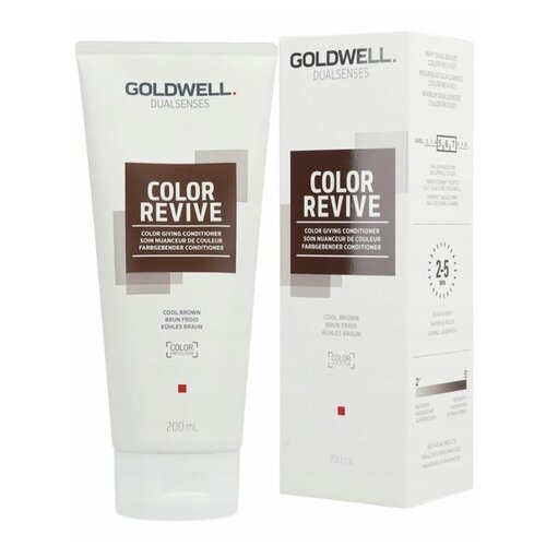 Goldwell Dualsenses Color Revive Conditioner Warm Brown - Тонирующий кондиционер для волос Теплый коричневый 200мл