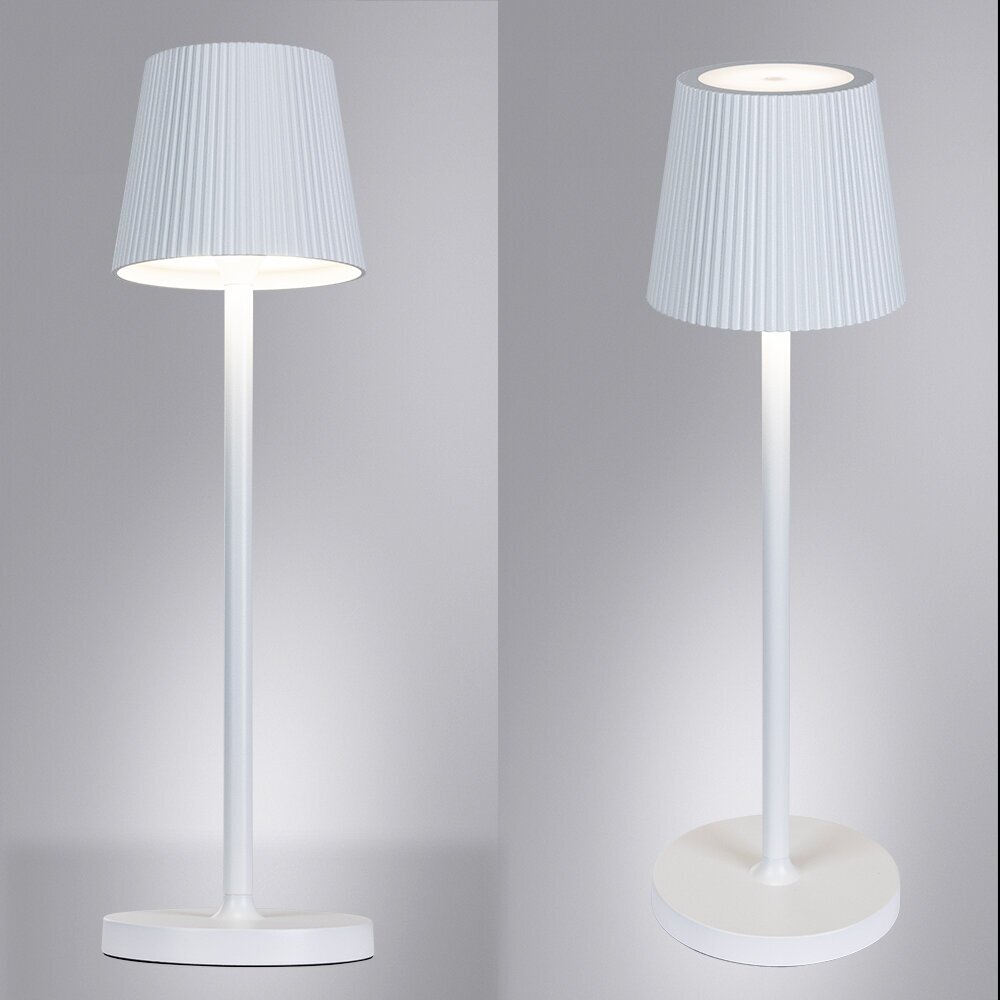 Уличный настольный светильник Arte Lamp Fuyue A1616LT-1BK - фото №7