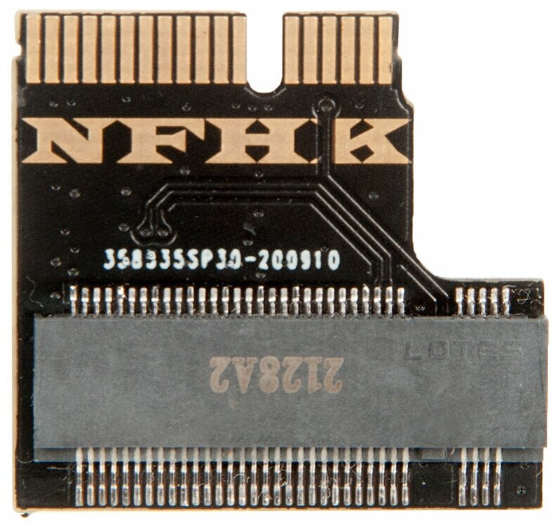 Адаптер-переходник для подключения SSD M.2 NVMe в разъем WLAN Apple / NFHK N-PN16A