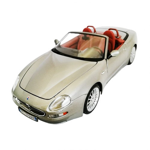 Maserati GT Spyder Cabriolet 1:18 коллекционная металлическая модель автомобиля Bburago 18-12019 silver lamborghini gallardo spyder 1 18 коллекционная металлическая модель автомобиля bburago 18 12016