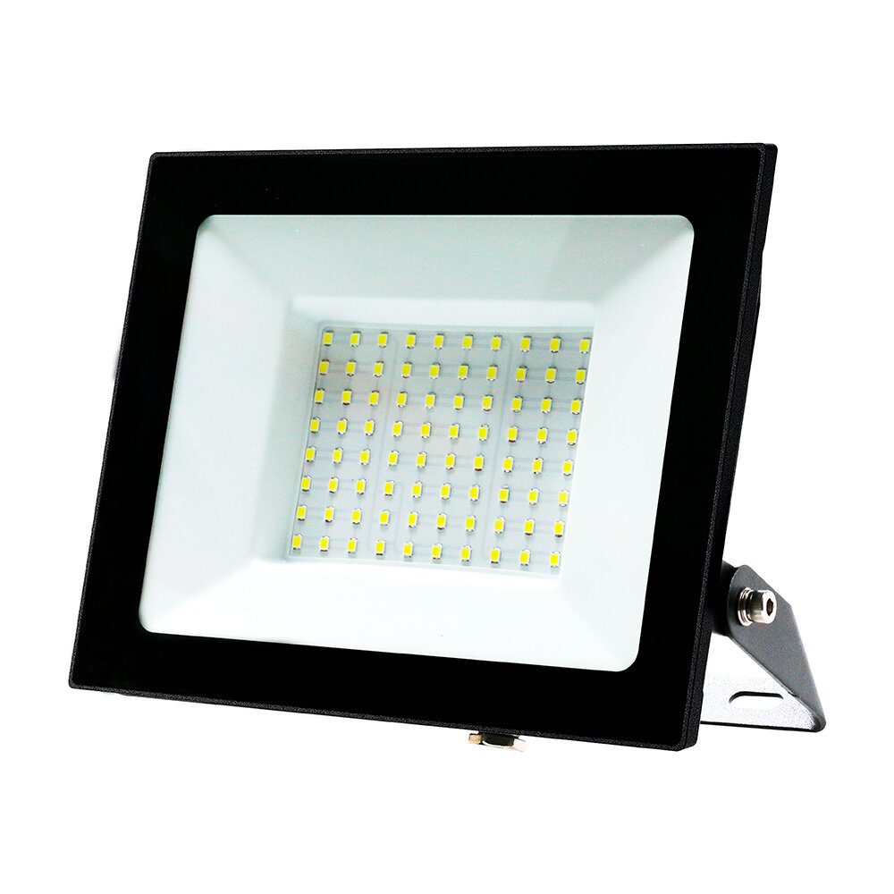 Прожектор светодиодный 2835 SMD 100W 4000K IP65 AC230V/50Hz, черный, LL-922