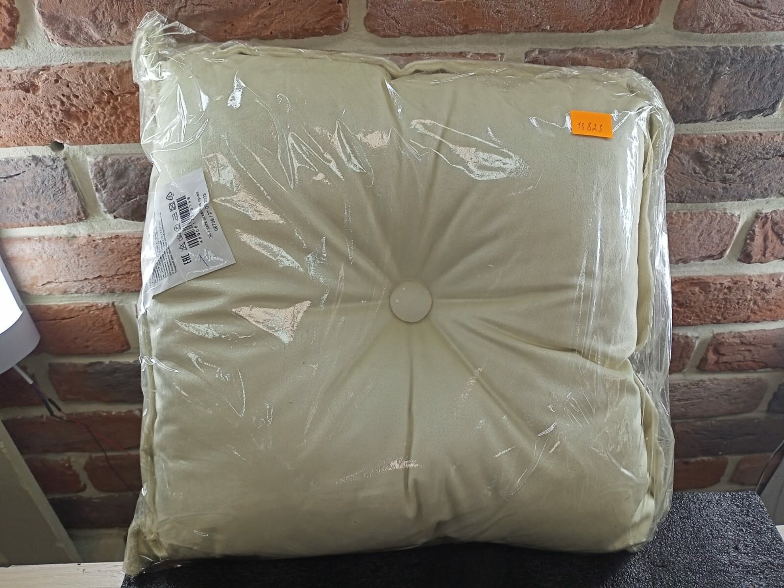 Подушка декоративная Kauffort Милфид, 43 х 43 см, ваниль